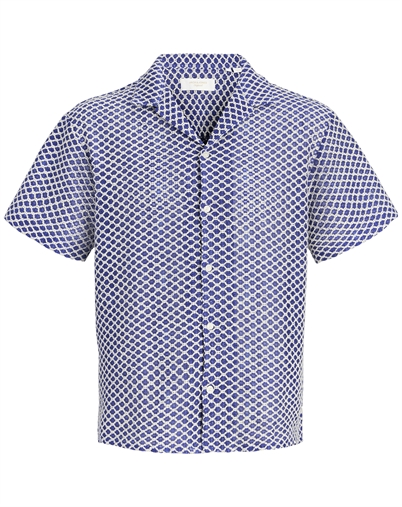 Jack & Jones Junior - JORMontauk Crochet T-Shirt - Bluing